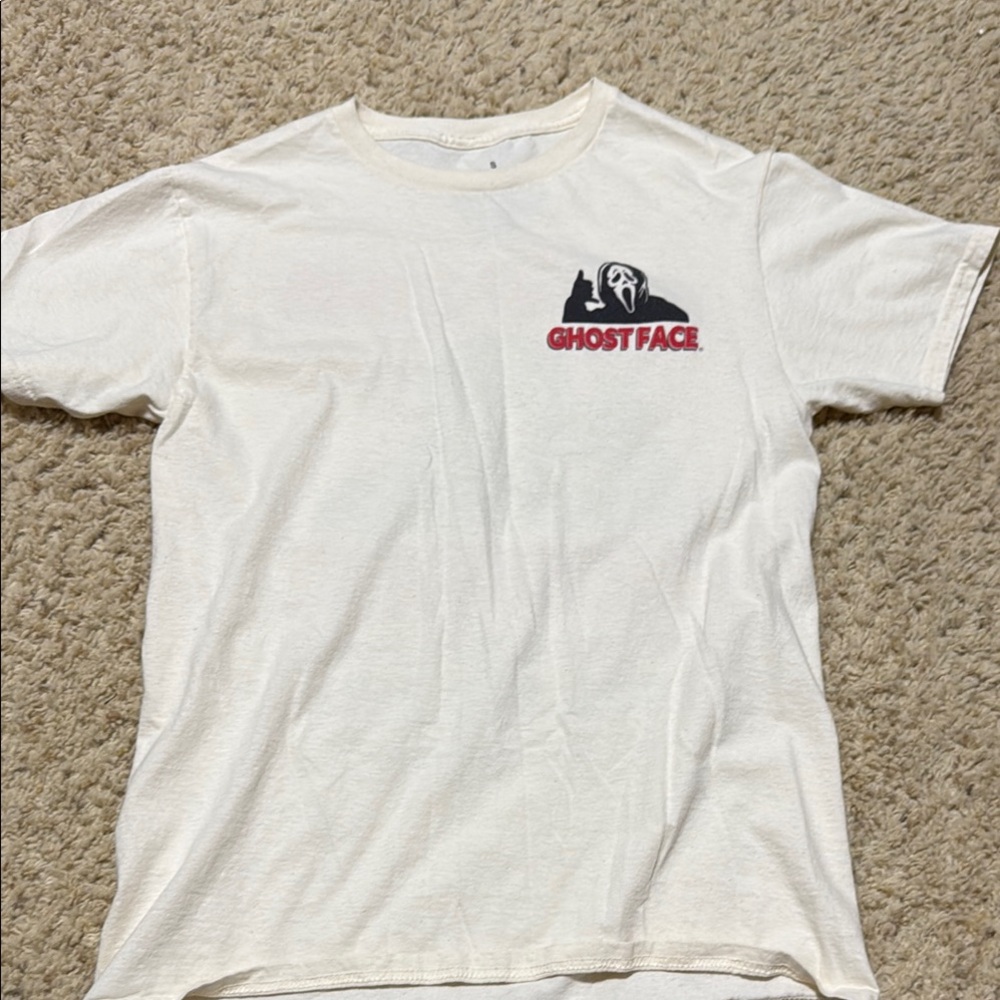 Ghost Face White T-Shirt